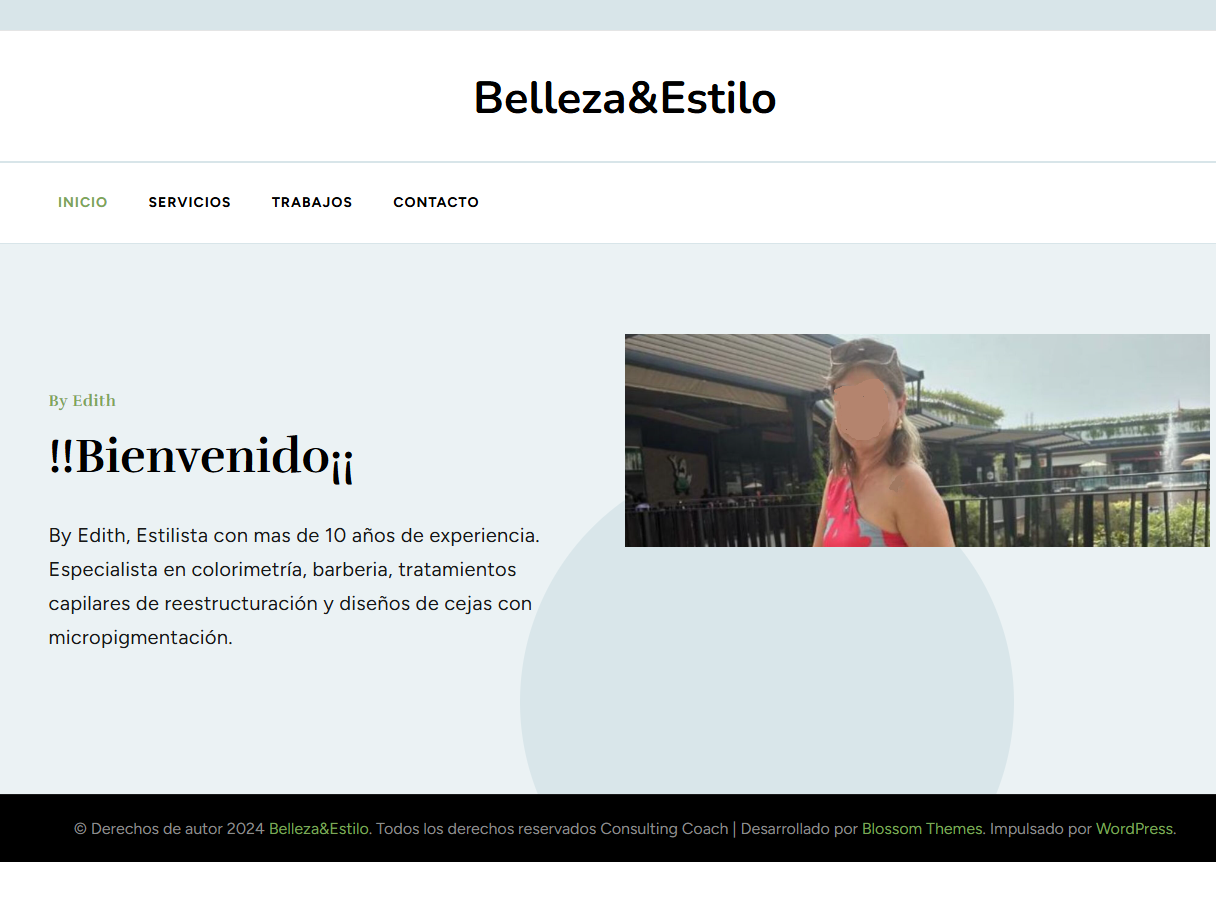 Web Estilista Profesional